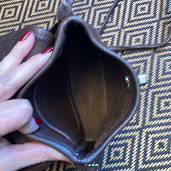 Vintage Coach TANGO flap 9049 mahogany with nickel - Picture 10 of 14